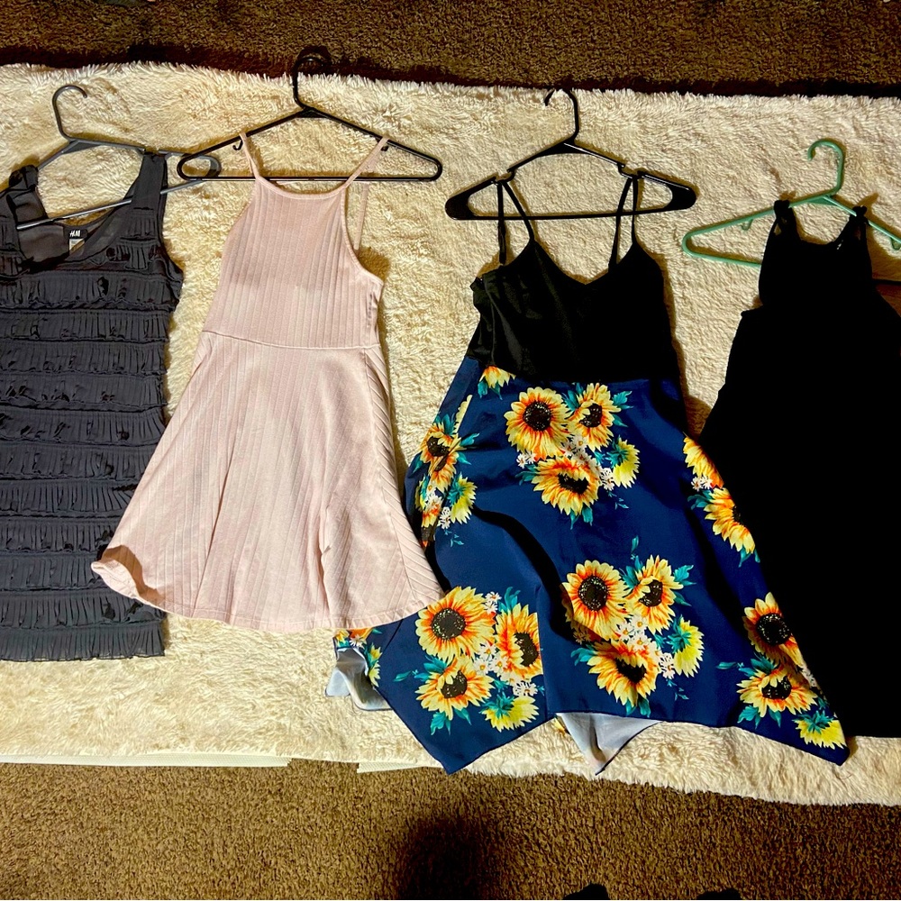 H&M dress and other dresses